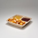 BePulp Menüschale quadratisch, 3-geteilt 500/200/200 ml, PUL49348