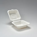 Bagasse-Food Container FHB 6 weiß