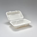 Bagasse-Food Container FHB 10 Lunch Box weiß