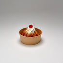 Salatschale 750 ml Kraftpapier braun (PLA)