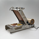 Bio-Zellstoffmenüschale natur, 3-geteilt, 500/250/190 ml, Menu 3C 45, mit Biofilm-Beschichtung