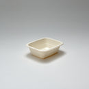 Bio-Zellstoffgastroschale natur, 570 ml, Gastro 1/8 48, mit Biofilm-Beschichtung