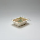 Bio-Zellstoffgastroschale natur, 570 ml, Gastro 1/8 48, mit Biofilm-Beschichtung