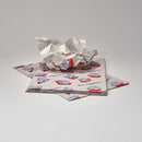 Folienpapier /2 mit Druck 2-färbig "Bon Appetit"