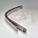 Hartfolie glasklar farblos, glänzend 0,30 mm