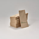 Tissue-Servietten 33 x 33 cm 2-lagig 1/8 Buchfalz, eco-friendly naturbraun 100 % recycling,