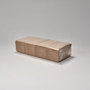 Servietten 33 x 33 cm 2-lagig braun recycled 1/8 Falz