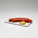 Pappteller aus reinem Frischfaserkarton eckig 13 x 20 cm