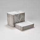 Pappteller aus reinem Frischfaserkarton eckig 13 x 20 cm