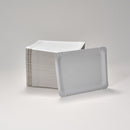 Pappteller aus reinem Frischfaserkarton eckig 16 x 20 cm
