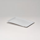 Pappteller aus reinem Frischfaserkarton eckig 16 x 23 cm