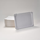 Pappteller eckig 21 x 29 cm