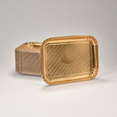 Pappteller mit Goldbeschichtung Grösse 5 299 x 217 mm, 750 gr