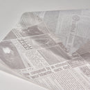 Burger Wrap Newsprint mit "Zeitungsdruck"