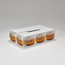 Krapfenkarton mit Griff, neutrales Motiv