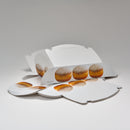 Krapfenkarton mit Griff, neutrales Motiv