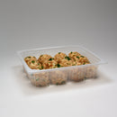 Gastro-Norm-Schale 1/2 Höhe 80 PP transparent siegelfähig glatt ungeteilt