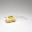 PP-Feinkostbecher 125 ml MDE, rechteckig, transparent