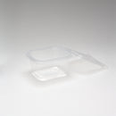 PP-Feinkostbecher 375 ml MDE, rechteckig, transparent