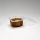 PP-Feinkostbecher 375 ml MDE, rechteckig, transparent