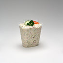 PP-Feinkostbecher 500 ml "Guten Apppetit" rechteckig, transparent