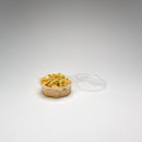 PP-Haushaltsbox 375 ml, 8-eckig, transparent