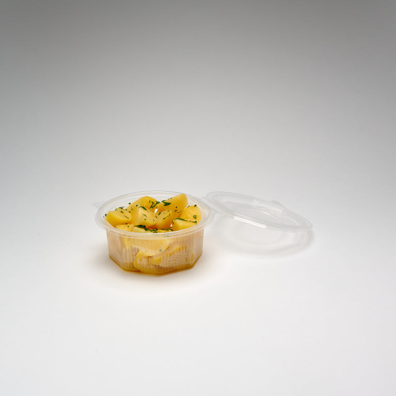 PP-Haushaltsbox 750 ml, 8-eckig, transparent