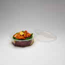 PP-Haushaltsbox 1.500 ml, 8-eckig, transparent