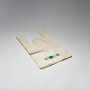 Hemdchentragetaschen aus biologisch abbaubarem Material 210 + 120 x 400 mm/15 my, HomeCompost, geblockt