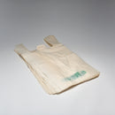 Hemdchentragetaschen aus biologisch abbaubarem Material 300 + 160 x 540 mm/15 my, HomeCompost, geblockt