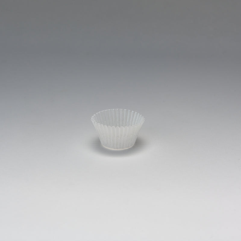 Gebäckkapsel weiß 25 x 18 mm/Pergament Ersatz, Nr. 4