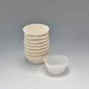 Gebäckkapsel weiß 35 x 20 mm/Pergament Ersatz, Nr. 6
