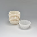 Gebäckkapsel weiß 45 x 27 mm/Pergament Ersatz, Nr. 7