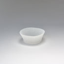 Gebäckkapsel weiß 60 x 30 mm/Pergament Ersatz