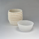 Gebäckkapsel weiß 70 x 35 mm/Pergament Ersatz Nr. 11