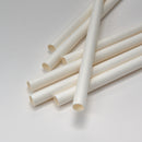 Trinkhalme Papier weiß FSC 100 %,  Ø 8 mm 23 cm starr