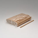 Trinkhalme Papier braun Ø 8 mm 23 cm starr