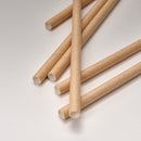 Trinkhalme Papier braun Ø 8 mm 15 cm starr