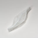 Damenhaube Vlies weiß "L"