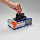 Nitril-Handschuhe AQL schwarz, ungepudert XL