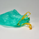 HDPE-Müllsäcke 35 l grün, 550 x 630 mm/T 20, mit Zugband