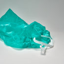 HDPE-Müllsäcke grün, 770 x 1.040 mm, mit Zugband