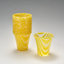 Trinkbecher Drink-Mix 200 ml, gelb gestreift