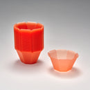 Becher Smeraldo 150 ml, rot gefrostet