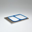 Siegelrahmen 250 x 177 mm 2-geteilt für Bio-Zellstoffschale Menü 2C