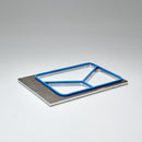 Siegelrahmen 250 x 177 mm 3-geteilt  für Bio-Zellstoffschale Menü 3C